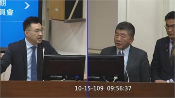 快新聞／江啟臣質詢美豬飆罵「為了當官」 陳時中回：你就為了反對而反對