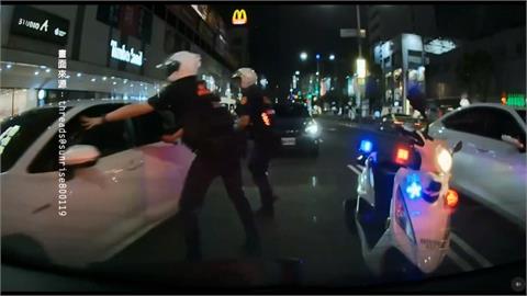 新崛江深夜槍響！　駕駛違停拒檢逃逸警朝車輪轟9槍