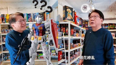 潘孟安爆「跟幕僚借錢買玩具」尷尬畫面全被拍！鋼彈誤認成鹹蛋超人有夠糗