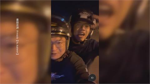 台南特搜大隊前進花蓮 民眾熱血夜衝當"鏟子超人"