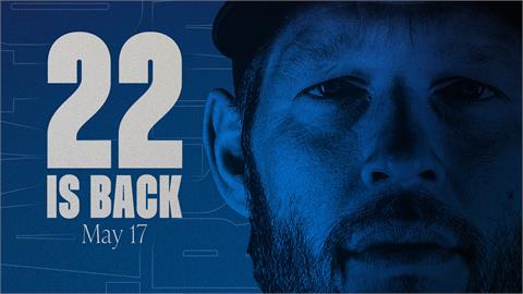 MLB／道奇歡喜宣布「塞揚神獸」克蕭18日回歸　佐佐木朗希就進15天傷兵名單