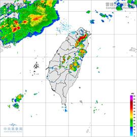 快新聞／午後對流發展旺盛！  新北桃園南投花蓮大雨特報