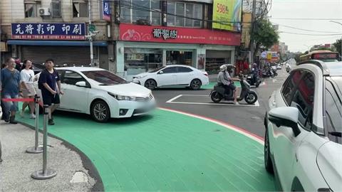 靜宜大學商圈人行道增設計畫　在地業者反彈：已經很難停車了