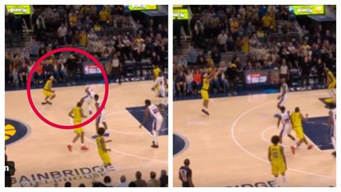 NBA(影)/老詹小心腳踝!溜馬後衛「用一招」晃飛詹皇全場驚呼