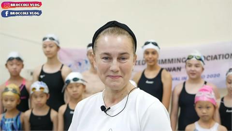 人美心也美！俄國媳成立水上芭蕾協會　用愛助台灣特殊生出國比賽