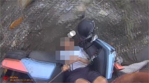 花蓮失智翁迷途約９小時　倒臥立霧溪出海口岸邊遭警尋獲