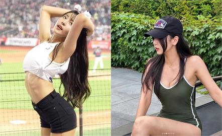 李珠珢勁敵+1「南韓九頭身正妹」暴紅！台粉敲碗挖角…她認：台灣球隊找過我