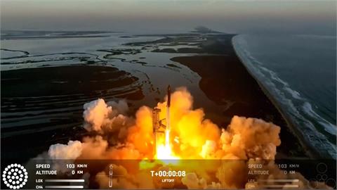 SpaceX「星艦」發射再度失敗　啟動自毀系統引爆