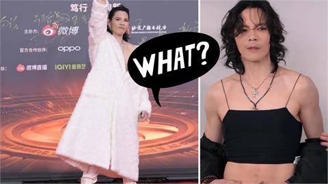 郭碧婷老公「偷媽媽衣服」走紅毯？「鏤空大衣、細肩背心」激情造型辣瞎網