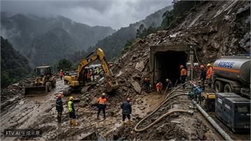 尼泊爾洪災隧道受困9天 2工人靠空氣艙奇蹟生還