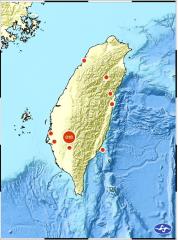 快訊／台南9：52分發生規模4.2地震 最大震度台南楠西4級