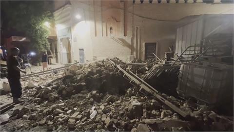 北非摩洛哥6.8極淺層地震　已上百死傷、警告有強烈餘震