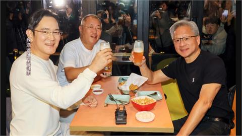 黃仁勳「炸雞外交」掀旋風　宣布和南韓合作打造「26萬顆處理器」