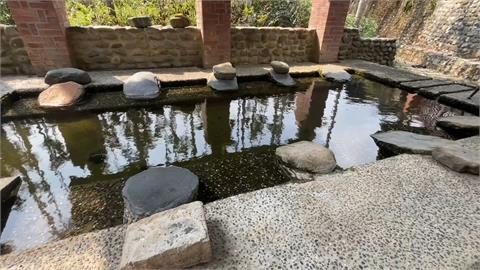 久旱不雨日月潭水情不佳　「頭社洗衣場」水位漸低恐乾涸