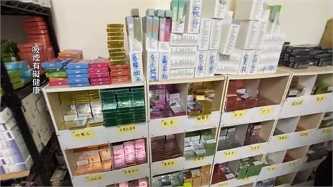 嘉義民雄破大型電子菸倉儲　查獲吸食主機1.3萬支　市值破5千萬