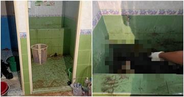 33歲逆子掐死7旬老媽　水泥封屍塞浴缸2週！屋內飄強烈腐臭味