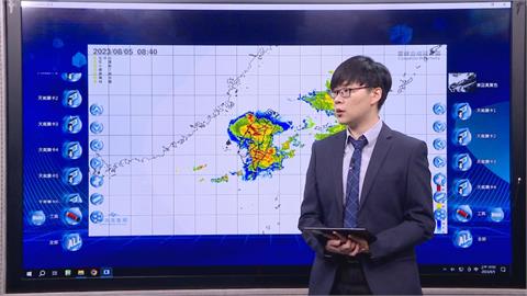 快新聞／中南部暴雨「這天」擴散到北台灣　氣象局曝下一號颱風動向