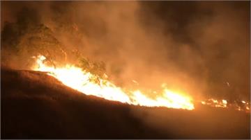 加州野火新火場  12小時燒毀面積比文山區大