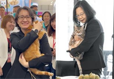 快新聞／親曝為何拒絕蕭美琴寵物展邀約　蔡英文：她沒說有貓可以抱