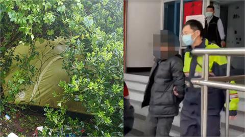 台東北漂男「防風林紮營4個月」　淡水警一查身份：竊盜通緝犯