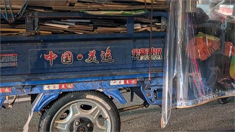 簡體字「中國拼裝三輪車」趴趴走　資安風險？台中民代呼籲市府主動盤點