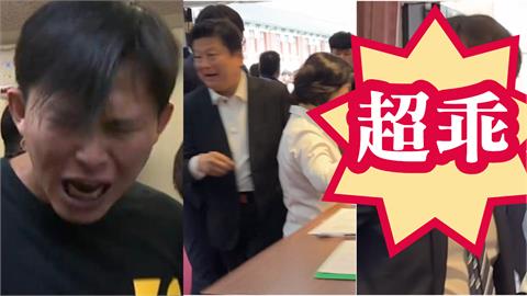 黃國昌無端口水咆哮蔡易餘！舊片遭挖「傅崐萁一撞全靜音」網笑瘋：好乖