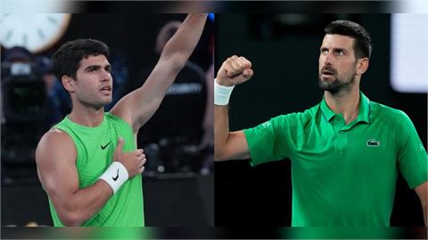 澳網(影)/世代之戰最終章!喬科維奇拚第25冠 艾卡拉茲挑戰最年輕全滿貫