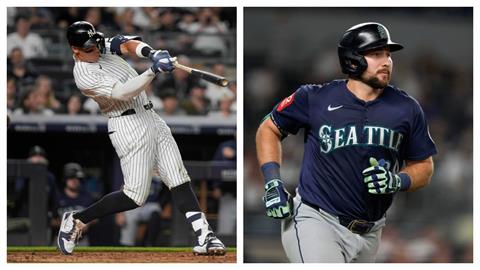 MLB(影)／你轟我也轟！全壘打王爭霸正面對決　洋基法官、水手勞雷同場開砲