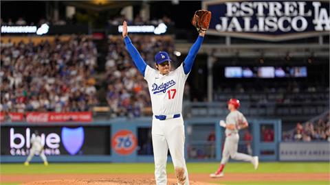 MLB(影)／「二刀流」大谷翔平超狂！相隔10天登板5局「無安打」封鎖費城人