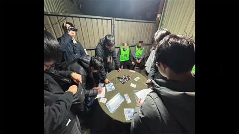 農曆年前加大力道掃蕩! 新北警連破兩處賭場
