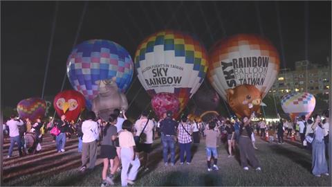 台南熱氣球派對首日吸6.8萬人次 限量繫留體驗搶翻