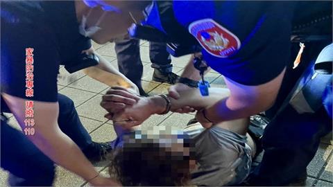 中秋烤肉變調！醉男持酒瓶毆妻　還拉鐵門拒捕遭壓制送辦