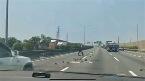 國道遇掉落物　下車幫撿拾 若被舉發就會罰