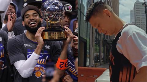 NBA(影)／愛上尼克的起點！尼克明星中鋒公開示愛林書豪：我是最喜歡他