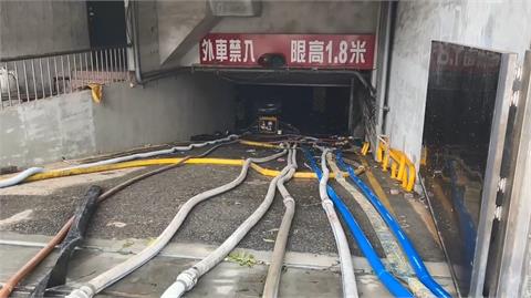 高雄多地下室變蓄水池　各縣市投入人力機具協助清理