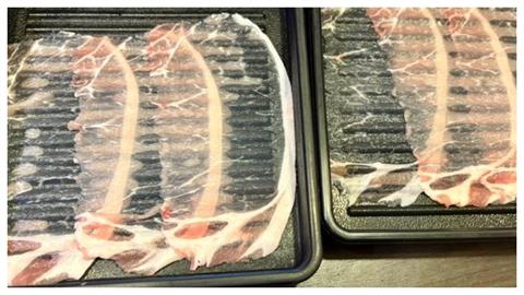 日連鎖火鍋豬肉片「薄如保鮮膜」更透出盤底花紋...驚呆2820萬人！