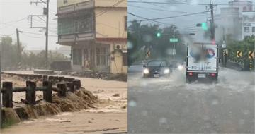 暴雨狂炸高雄！多地「滾滾黃水」災情頻傳　網籲出門注意安全