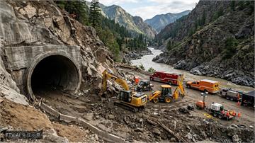 尼泊爾冰崩土石流受困9天 2工人自水電站隧道奇蹟獲救