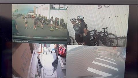 勇虎戰車演習爆故障零件噴飛　自行車隊閃避不及「犁田」６人摔傷