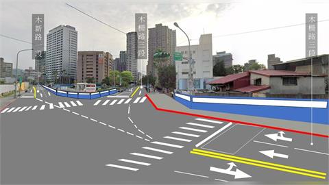 捷運南環段Y2A站施工啟動 木新路往動物園僅剩單線通行、建議提前改道