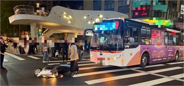 北市誠品南西再現事故！悼念現場旁傳公車撞機車　騎士倒地送醫
