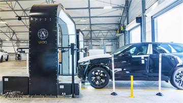 防範新車就有「酒窩」!　Jaguar Land Rover 導入 AI 車輛掃描並建置自動檢測站