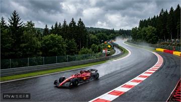 F1比利時練習賽 Kimi Antonelli最速 Lewis Hamilton撞車