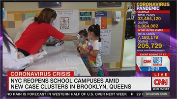 紐約市小學復課 部分地區疫情升 