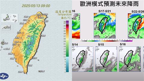 未來10日天氣報乎你知！專家曝「這1天」鋒面通過：全台有零星短暫雨