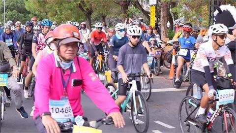全長17公里! 台中自行車嘉年華登場 逾1700名車友齊聚