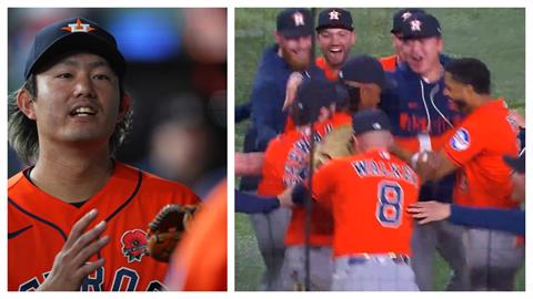 MLB(影)/賽前防禦率破8的今井達也領頭 太空人投手接力演出無安打比賽