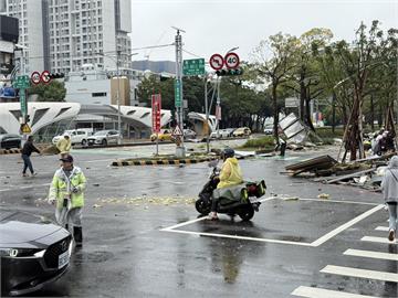快新聞／新光三越台中店疑氣爆「傷亡不明」　窗戶噴飛畫面曝光