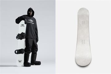 2.4萬顆水鑽鑲嵌滑雪板好頂　BALENCIAGA就是豪氣