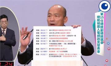 快新聞／韓國瑜第三輪再批蔡  要蔡英文向高雄市民道歉